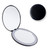 FOME Travel Makeup Mirror with Light, Led Lighted Compact Mirror Led Travel Makeup Mirror Compact Magnifying Mirror 1x/10x Handheld Double Sided Portable Folding Mirror Handbag Purse Pocket