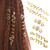 6Pcs Hair Jewelry for Braids Dreadlock Accessories Loc Jewelry for Hair Charms Wire Dread Loc Braid Coils Hair Decorations for Women (6Pcs Gold coils)