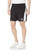 adidas Men's Standard Own The Run Shorts, Black/White/Reflective Silver, 3X-Large