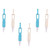 6pack Sewing Machine Needle Threaders - Machine Needle Inserter & Threader - Automatic Needle Threader for Sewing Machine - Essential Sewing Accessories and Supplies