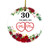 SENSEVEN 2023 Christmas 30 Years as Mr & Mrs Ornament, 30th Pearl Wedding Anniversary Acrylic Collectible, 30 Years Married Couple Rustic Floral Keepsake, Wedding Gift for Wife Husband 3"(30 Years) SENSEVEN 2023 Christmas 30 Years as Mr & Mrs Ornament, 30th Pearl Wedding Anniversary Acrylic Collectible, 30 Years Married Couple Rustic Floral Keepsake, Wedding Gift for Wife Husband 3"(30 Years)