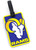 aminco NFL Los Angeles Rams Soft Bag Tag, Blue, 7.5