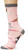 K. Bell Socks Women's Sports and Outdoors Novelty Crew Socks, Pink (Yoga Dogs), Shoe Size: 4-10