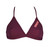ARENA Solid Tie Back MaxLife Bikini Top, Red Wine - Shiny Pink, 24