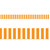CTP Orange Bold Stripes EZ Border for Classroom Bulletin Board Border for Classroom (Creative Teaching Press 10500)