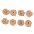 EXCEART 10 Pairs snap Button Press Studs for Clothing snap Fastener kit Sewing Snaps Press Studs Buttons Retro
