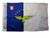 Trade Winds 12x18 12"x18" Azores Country 100% Polyester Motorcycle Boat Flag Grommets Premium Fade Resistant