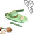 2 In 1 Dumpling Maker,Kitchen Dumpling Moulds,DIY Dumpling Maker,Portable dumpling making tool,Making and pressing dumpling skin machine,Multi function DIY Manual Dumpling Press Molds(Green)