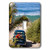 3dRose LSP_53871_1 Classic Woody with Surfboards on a Tropical Island Beach Toggle Switch