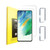 [2+2 Pack] Compatible with Screen Protector for Samsung Galaxy S21 FE 5G 2 Pack + 2 Pack Camera Lens Protector, 9H Tempered Glass Screen Protector, Scratch-Resistant, HD, Bubble-FreeQ