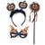 Neleker Halloween Pumpkin Ghost Hair Hoop Devil Headband Cosplay Devil Hair band Headpiece for Party Cosplay Costume Dress up Accessories(C)