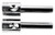 Custom Accessories 16213 Chrome Piston Style Door Lock Knob