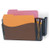 Officemate Unbreakable Wall File, 4-in-1, Smoke (21661)