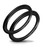 67mm-77mm & 77mm-82mm Step Up Ring [67mm Lens to 77mm Filter & 77mm Lens to 82mm Filter], FANZR Camera Lens Filter Step-Up Ring, Premium Aluminum (2 Pack)