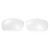 Walleva Replacement Lenses for Oakley Jawbone Sunglasses -Multiple Options Available (Clear)