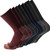 KAVANYISO Merino Wool Socks for Men Hiking Thermal Winter Crew Socks Boot Socks