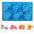 Silicone Soap Mold- Silicone Cake Mold 3D Car Shape Non-stick for Cake Cupcake Jelly Pudding Muffin Ice Cube Clay & Soap 1Pcs Blue