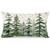 PANDICORN Christmas Tree Pillow Covers 12x20 Inch Farmhouse Forest Green Christmas Decorations Rustic Christmas Lumbar Pillows Decorative Throw Pillows Cases Winter Holiday Decor for Home Couch