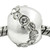 European Ball with Clear Rhinestone Charm Bead for Snake Chain Charm Bracelet