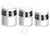 Airless Pump Jars Travel Bottles Lotion Dispenser Moisturizer Pump Dispenser Airless Pump Bottles Drunk Elephant Container Pump Moisturizer Container (3PCS (1.7 OZ /1.0 OZ/0.5OZ))