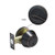 Gobrico Round Single Cylinder Deadbolt Door Lock Knob Oil-Rubbed Bronze 1Pack