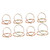 Milisten 2 Sets banjo pick guitar finger picks thumb pick bass guitar classical guitar bass plectrum finger picks for acoustic guitar Folk Guitar Pick Guitar Ring Picks for women finger cot