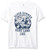 DC Comics Teen Titans Go Hero Camp Boy's Premium Solid Crew Tee, White, Youth X-Large