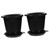 YARNOW 2 Sets Plastic Flower Pot Starting planters Indoor planters Cactus Nursery Planter pots for Outdoor Plants Plastic Planter Pot Indoor Plant pots Nursery pots for Plants Flowerpots