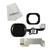 Home Button Key Flex Cable Assembly with Rubber Ring Replacment Part for Iphone 6 and 6 Plus (Black)