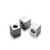 20 Pieces 8mm Cube Spacer Beads for Jewelry Making Stainless Steel Spacer Beads Loose Spacer Beads Square Spacer Beads for DIY Craft Bracelet Necklace Jewelry Making, 4mm Hole, Silver