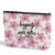 Inspirational Wedding Makeup Bag Engagement Gift Bridal Shower Gift Bride to Be Gifts Bachelorette Party Favors Gifts for Bride Newly Engaged Women Friends Her Birthday Christmas Happily Ever After
