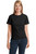 Hanes Women's Relaxed Fit Jersey ComfortSof Crewneck T-Shirt_Black_M