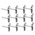 GARVALON 20Pcs Black Hooks for Hanging Heavy Duty Hook Display Prop Hooks Metal Hooks Iron Hooks Hanger for Supermarket Heavy-Duty Hooks Props Earth Tones