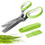 Herb Scissors, Kitchen Herb Shears Cutter with 5 Stainless Steel Blades and Cover, Chop Herbs and Greens Kitchen Multipurpose Cutting Shear Anti-rust, Sharp Shredding Shears,Kitchen Gadgets