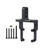 SCX10 II Link Riser 1/10 RC Crawler Aluminum Alloy Rear Upper Link Riser for AR44 Axle 1/10 RC Crawler Axial SCX10 II Chassis DIY SCX10 II Upgrades