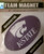 Fremont Die NCAA Kansas State 8" Vinyl Magnet, One Size, Multicolor