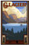 Glacier National Park St. Mary's Lake Travel Art Print Poster by Paul A. Lanquist (12" x 18")