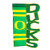 Evergreen NCAA Sculpted Letters Garden Flag (Oregon Ducks)