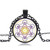 Metatron Cube Pendant Necklace,Sacred Geometry Flower of Life Jewelry, Chakra Spiritual Necklace