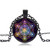 Metatron Cube Pendant Necklace,Sacred Geometry Flower of Life Jewelry, Chakra Spiritual Necklace