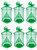 Mageloly 6 Pack Ranch Fly Trap, Horse Stable Fly Trap, Reusable Fly Traps Outdoor, Hanging Cages, Fly Catcher Killer for Farm/Orchard