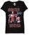 Star Wars Bad Batch Hunter and Omega Girl's Solid Crew Tee, Black, X-Small