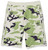 adidas Originals Kids' Camo Shorts, Orbit Grey/Magic Lime/Shadow Navy, Large