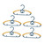 Toyvian 5pcs Clothes Rack Hangers Kids Clothes Hanger Clothes Hanging Rack Stretchable Clothes Hanger Clothing Pack Baby