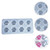 EXCEART cat paw Mold Candy molds Clay Mold Resin Earring molds Jelly cat Claw Mold soap Making Mold Epoxy Resin Mold Silicone DIY Mould Silicone DIY Mold ice Cubes Dessert Earrings Crafts