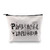 XYANFA Physical Therapy Makeup Bag Pt School Gifts Physical Therapy Month Gifts Thank You Gift For Physical Therapist Pta Zipper Pouch (PHYSICAL THERAPY)