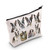 LEVLO Boston Terrier Dog Cosmetic Makeup Bag Boston Terrier Lover Gift Boston Terrier Mom Travel Pouch Bag Boston Terrier Merchandise (Boston Terrier Dog)