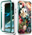 Turquiase Compatible for iPhone XR Case Built with Screen Protector, Lightweight and Stylish Full Body Shockproof Protective Rugged TPU Case for Apple iPhone XR 6.1 inch