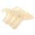 IFANLANDOR 30Pcs pet Hanger Dog Apparel Pet Clothes Rack Scarf Pant Hangers Small Coat Hanger Pet Clothes Hangers Dog Clothes Hangers Plastic Hangers Dog Clothing Hanger Baby Doll Child