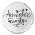 Adventure Awaits - 3" Sew/Iron On Patch Adventurous Wanderlust Travel